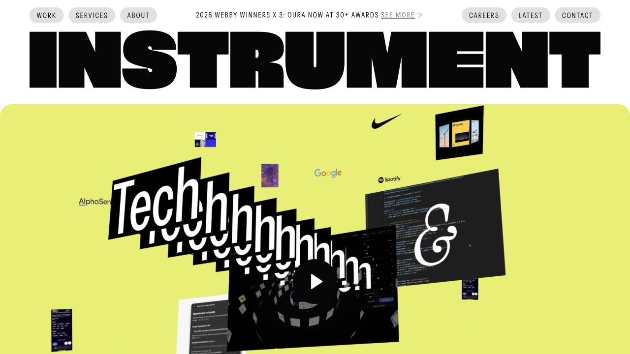 Instrument 원본 desktop 첫 화면